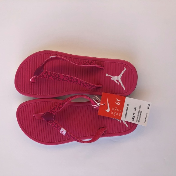 jordan sandals for girls